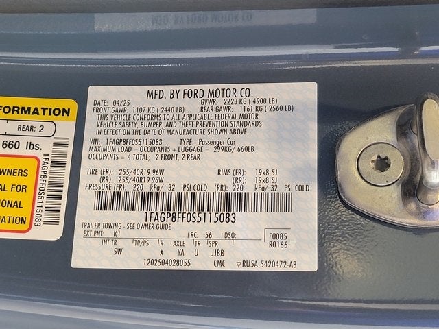 2025 Ford Mustang GT Premium