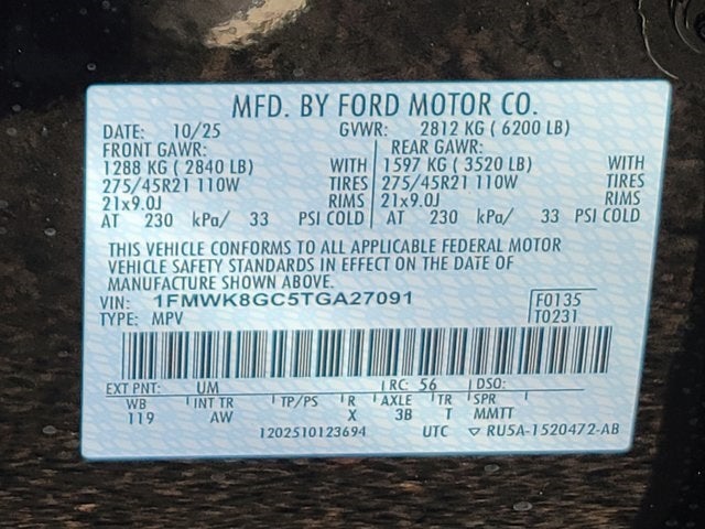 2026 Ford Explorer ST