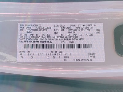 2026 Ford F-250SD Lariat