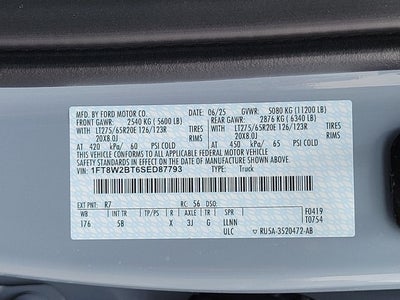 2025 Ford F-250SD Lariat