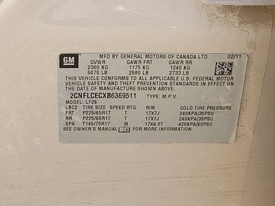 2011 Chevrolet Equinox LS