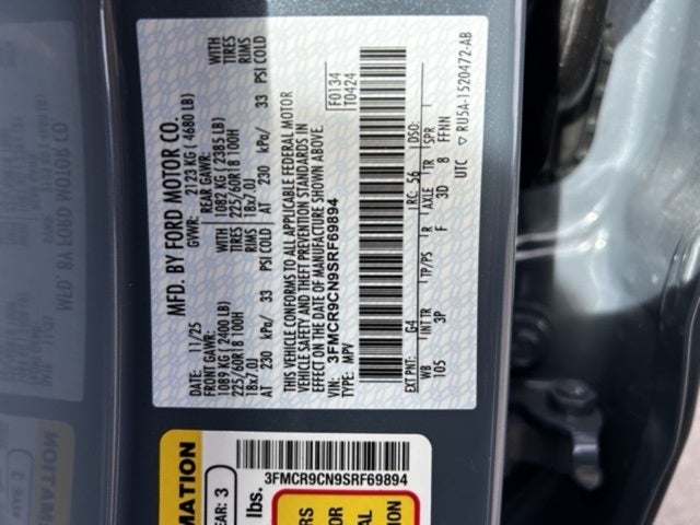 2025 Ford Bronco Sport Outer Banks