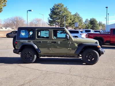 2026 Jeep Wrangler WRANGLER 4-DOOR SPORT