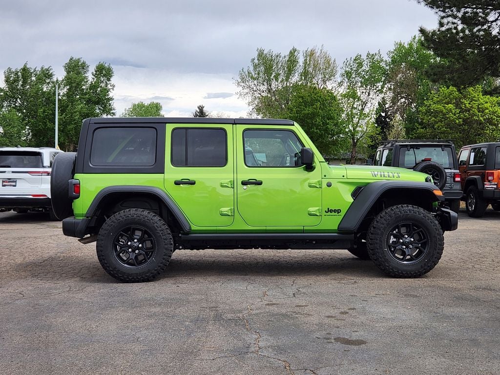 2026 Jeep Wrangler WRANGLER 4-DOOR WILLYS