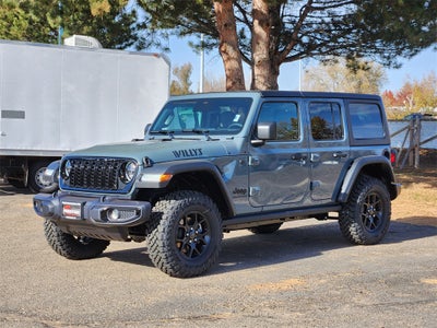 2026 Jeep Wrangler WRANGLER 4-DOOR WILLYS