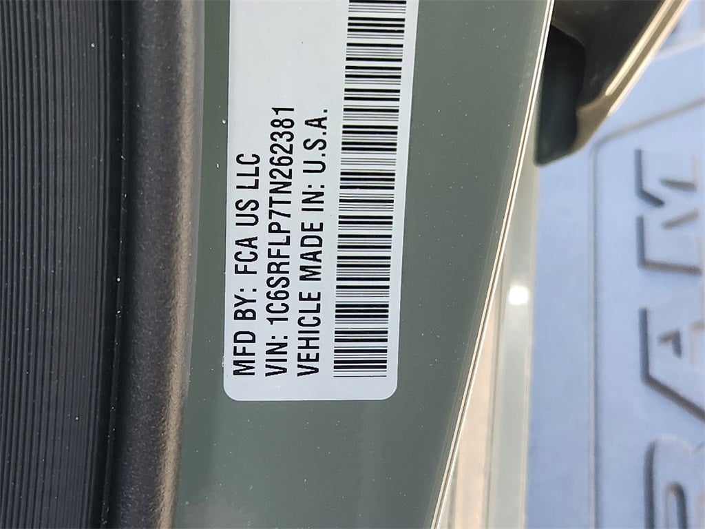 2026 RAM 1500 RAM 1500 REBEL CREW CAB 4X4 5'7' BOX