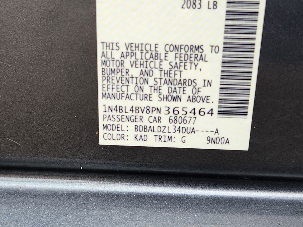 2023 Nissan Altima S FWD