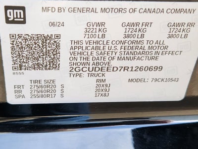 2024 Chevrolet Silverado 1500 4WD Crew Cab Short Bed RST