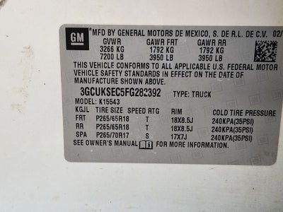 2015 Chevrolet Silverado 1500 LTZ