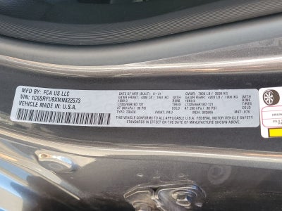 2021 RAM 1500 TRX