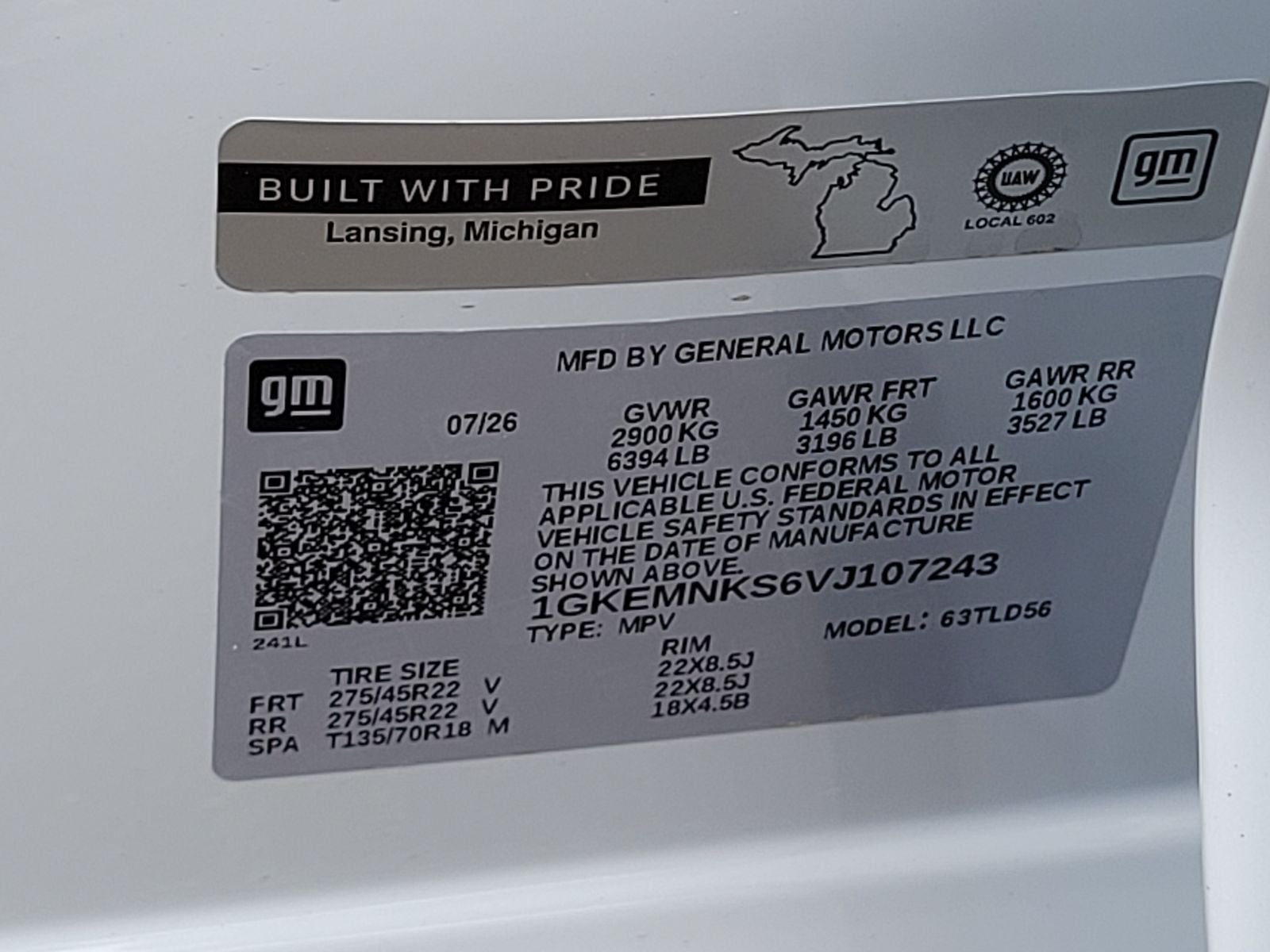 2027 GMC Acadia Elevation
