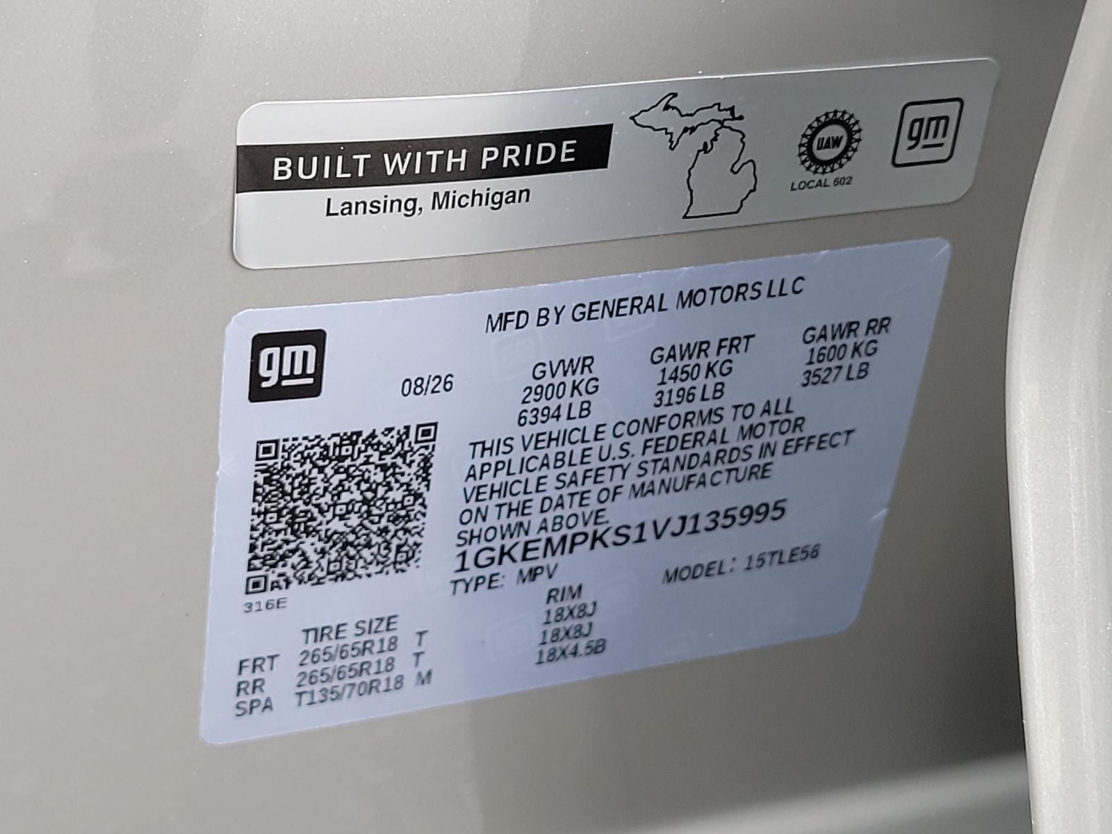 2027 GMC Acadia AT4