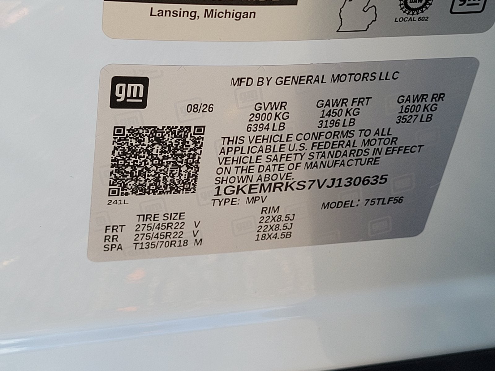 2027 GMC Acadia Denali