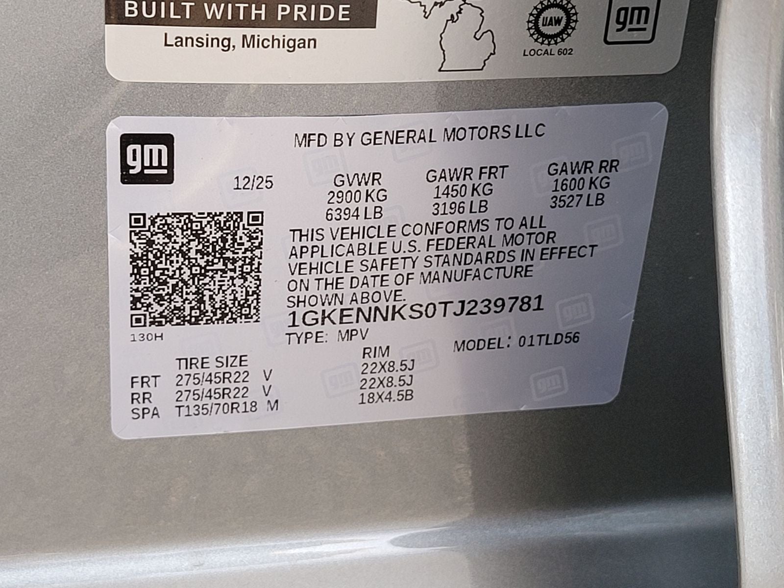 2026 GMC Acadia Elevation