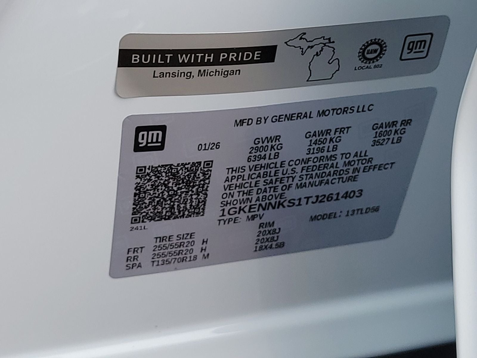 2026 GMC Acadia Elevation