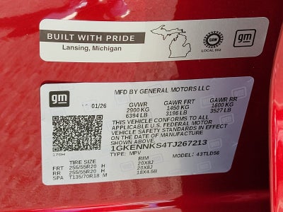 2026 GMC Acadia Elevation