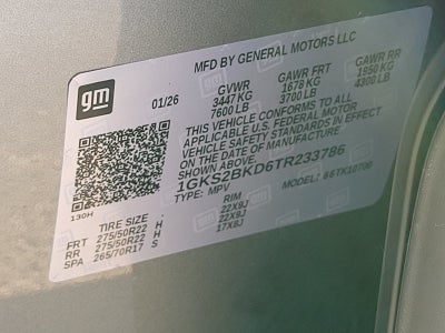 2026 GMC Yukon Elevation