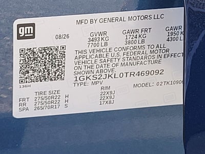 2026 GMC Yukon XL Denali