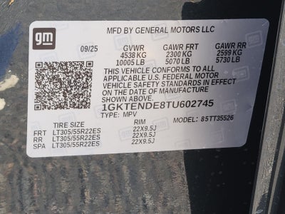 2026 GMC Hummer EV SUV 2X