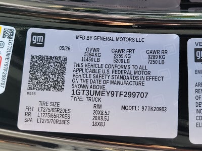 2026 GMC Sierra 2500HD SLE
