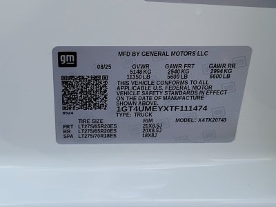 2026 GMC Sierra 2500HD SLE