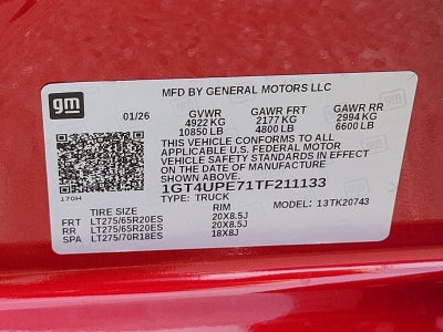 2026 GMC Sierra 2500HD AT4