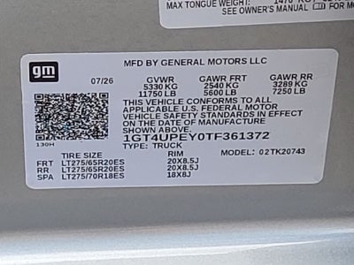 2026 GMC Sierra 2500HD AT4