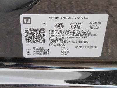 2026 GMC Sierra 2500HD AT4