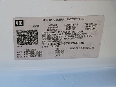 2026 GMC Sierra 2500HD AT4