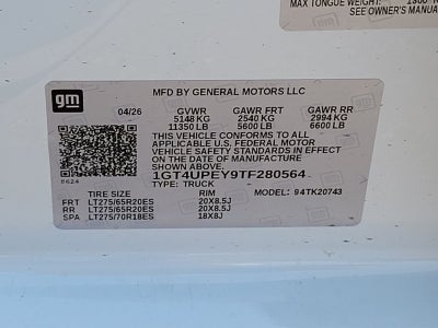 2026 GMC Sierra 2500HD AT4