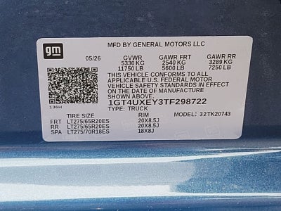 2026 GMC Sierra 2500HD Denali Ultimate