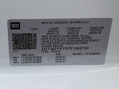 2026 GMC Sierra 3500HD Denali Ultimate