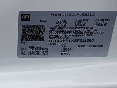 2025 GMC Sierra 3500HD Denali Ultimate