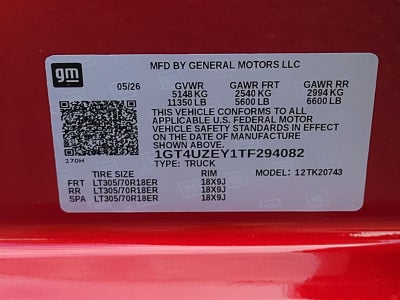 2026 GMC Sierra 2500HD AT4X