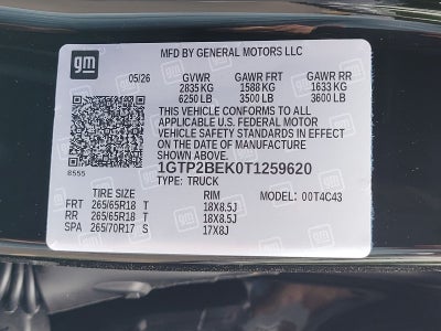 2026 GMC Canyon Elevation