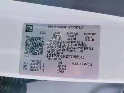 2026 GMC Canyon Elevation