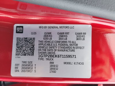 2026 GMC Canyon Elevation