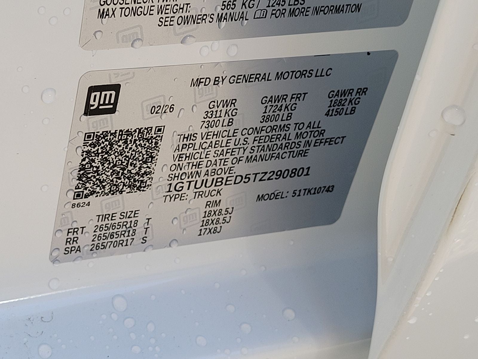 2026 GMC Sierra 1500 SLE