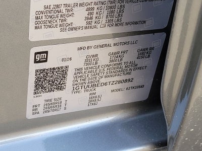 2026 GMC Sierra 1500 SLE