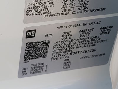2026 GMC Sierra 1500 Elevation