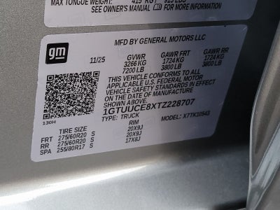 2026 GMC Sierra 1500 Elevation