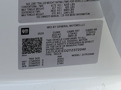 2026 GMC Sierra 1500 Elevation