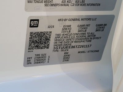 2026 GMC Sierra 1500 AT4