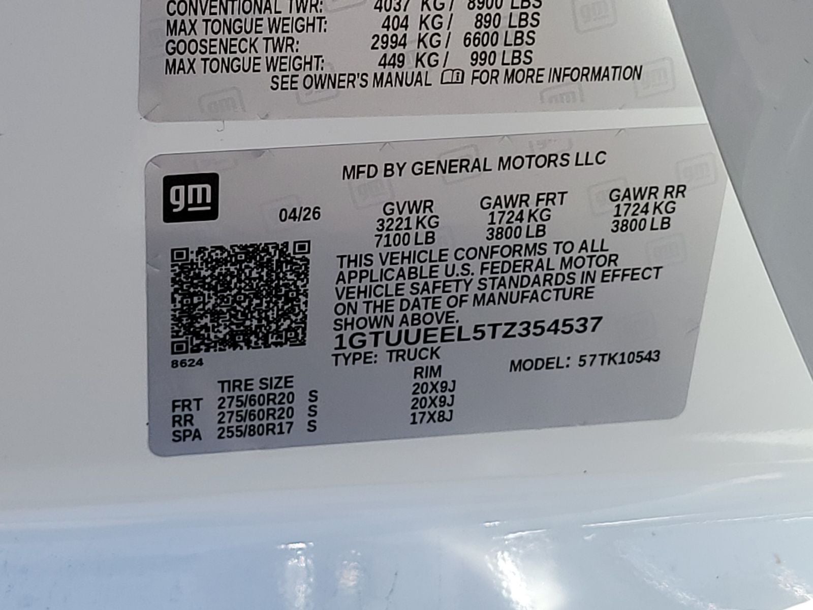 2026 GMC Sierra 1500 AT4