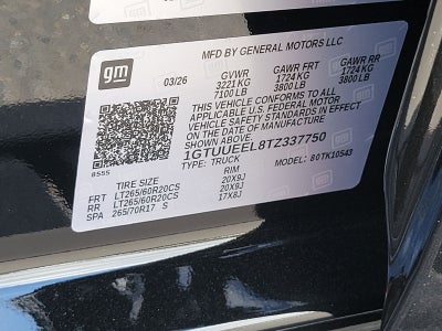 2026 GMC Sierra 1500 AT4