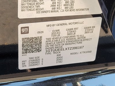 2026 GMC Sierra 1500 AT4