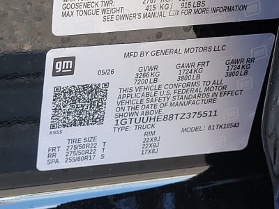 2026 GMC Sierra 1500 Denali Ultimate