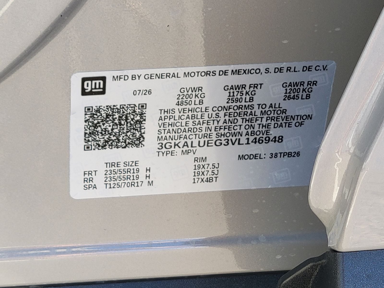 2027 GMC Terrain Elevation