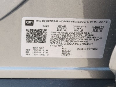 2027 GMC Terrain Elevation