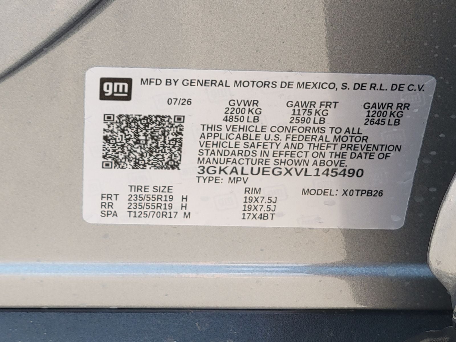 2027 GMC Terrain Elevation
